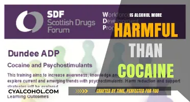 Alcohol vs. Cocaine: Uncovering the Truth About Harmful Effects