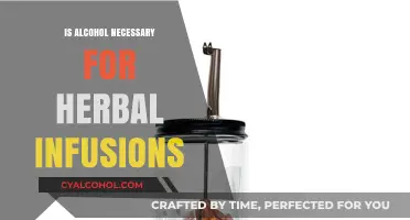 Exploring Herbal Infusions: Is Alcohol Truly Essential for Extraction?