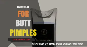 Can Alcohol Help Treat Butt Pimples? Facts and Risks Explained