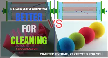 Hydrogen Peroxide vs Alcohol: Which is the Better Cleaner?