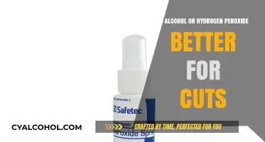 Alcohol vs. Hydrogen Peroxide: Which is Best for Treating Cuts?