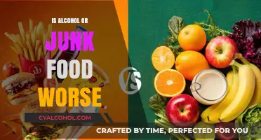 Alcohol vs. Junk Food: Which Harms Your Health More?