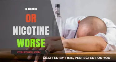 Alcohol vs. Nicotine: Which Habit Poses Greater Health Risks?