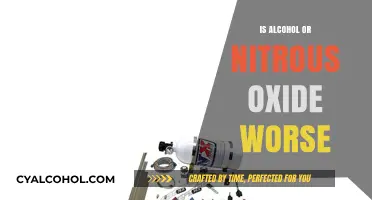 Alcohol vs. Nitrous Oxide: Which Substance Poses Greater Health Risks?
