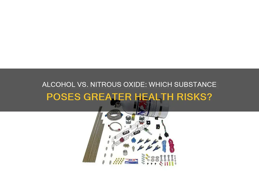 is alcohol or nitrous oxide worse
