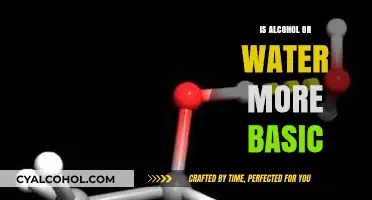 Alcohol vs. Water: Unraveling the Basicity Debate in Chemistry