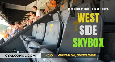 Alcohol Rules in Neyland's West Side Skybox