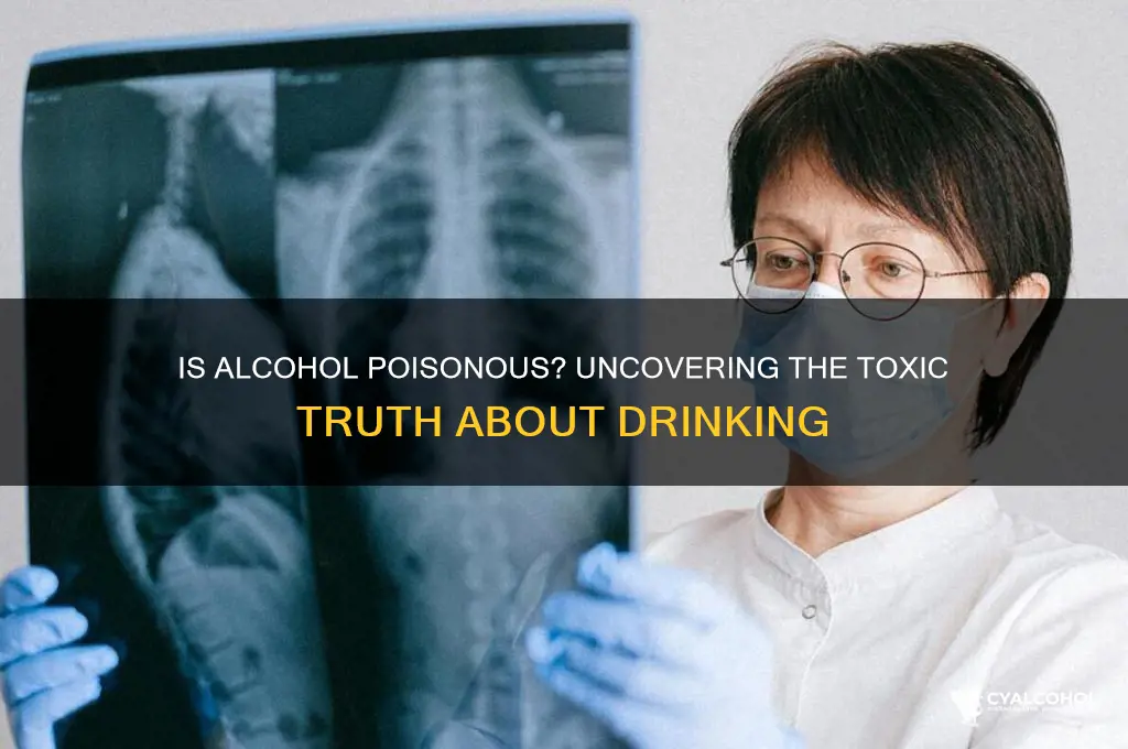 is alcohol poisonous