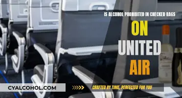 United Air: Alcohol Rules for Checked Bags