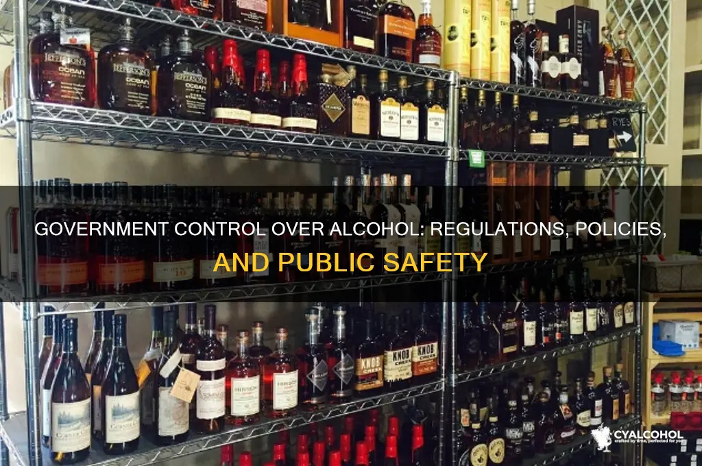 is alcohol regulated by the government