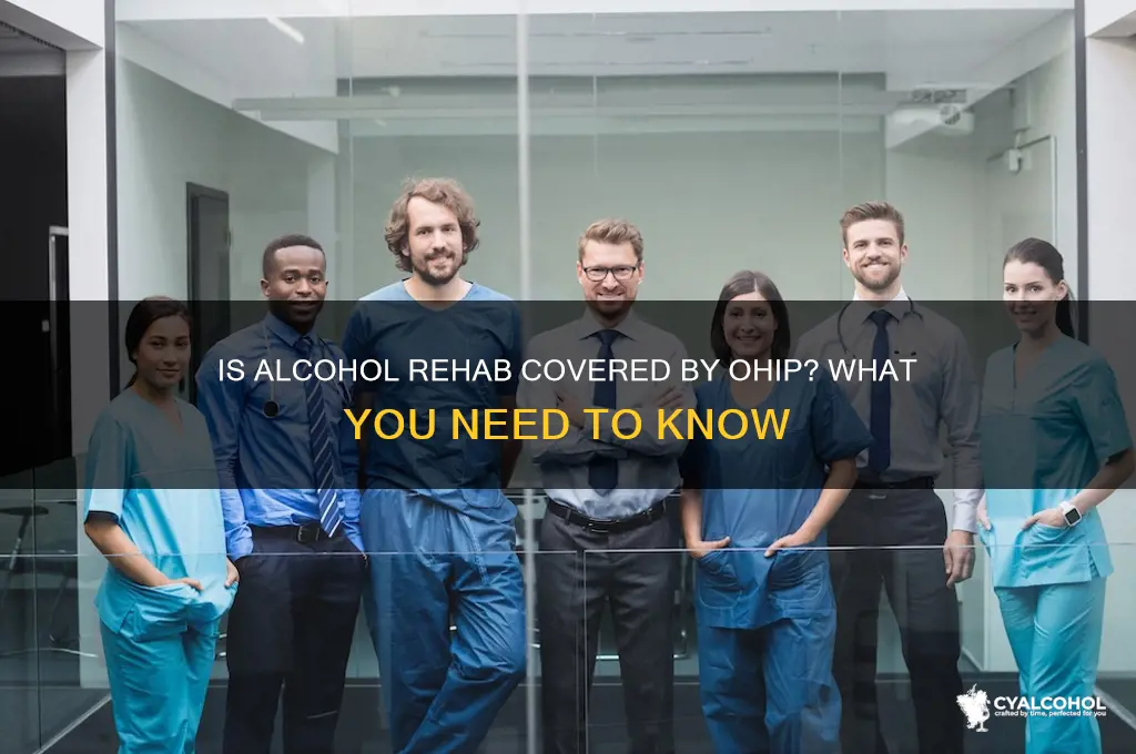 is alcohol rehab covered by ohip