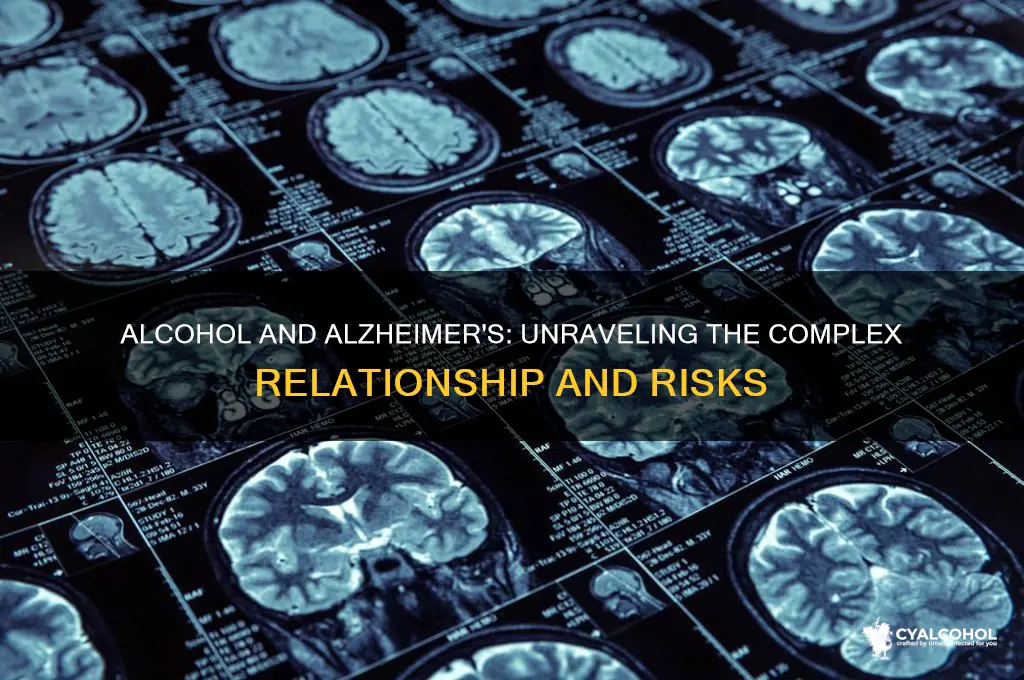 is alcohol related to alzheimer