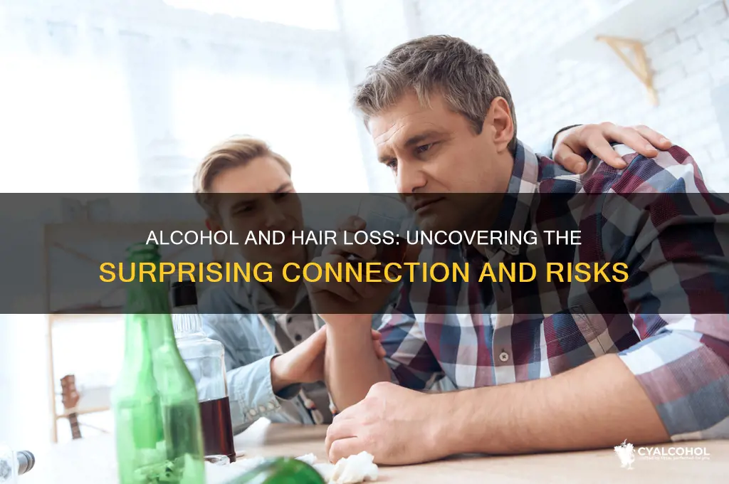 is alcohol related to hair loss