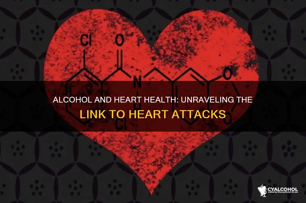 is alcohol related to heart attacks
