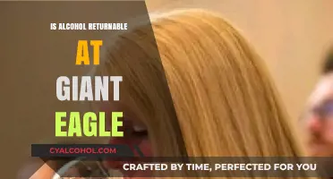Can You Return Alcohol at Giant Eagle? Policy Explained