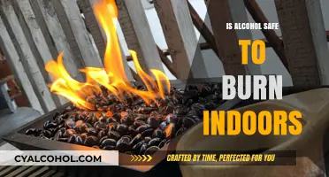 Is Burning Alcohol Indoors Safe? Risks and Precautions Explained