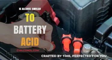 Alcohol vs. Battery Acid: Unraveling the Chemical Truth Behind the Myth