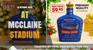 Is Alcohol Sold at McClaine Stadium? A Comprehensive Guide