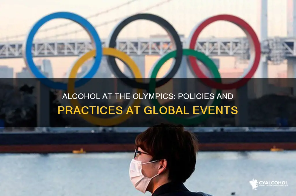 is alcohol sold at olympic events