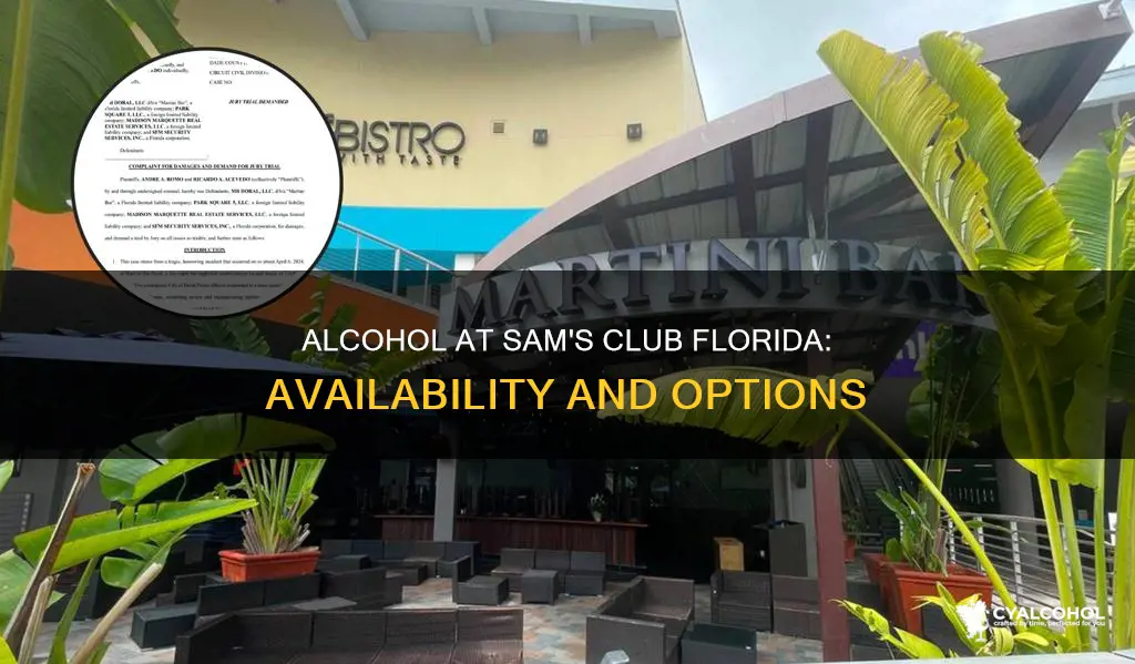 is alcohol sold at sams club