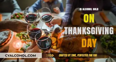 Thanksgiving Alcohol Sales: What's Open and Where to Buy
