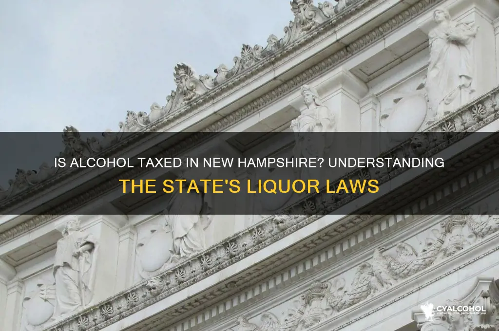 is alcohol taxed in new hampshire