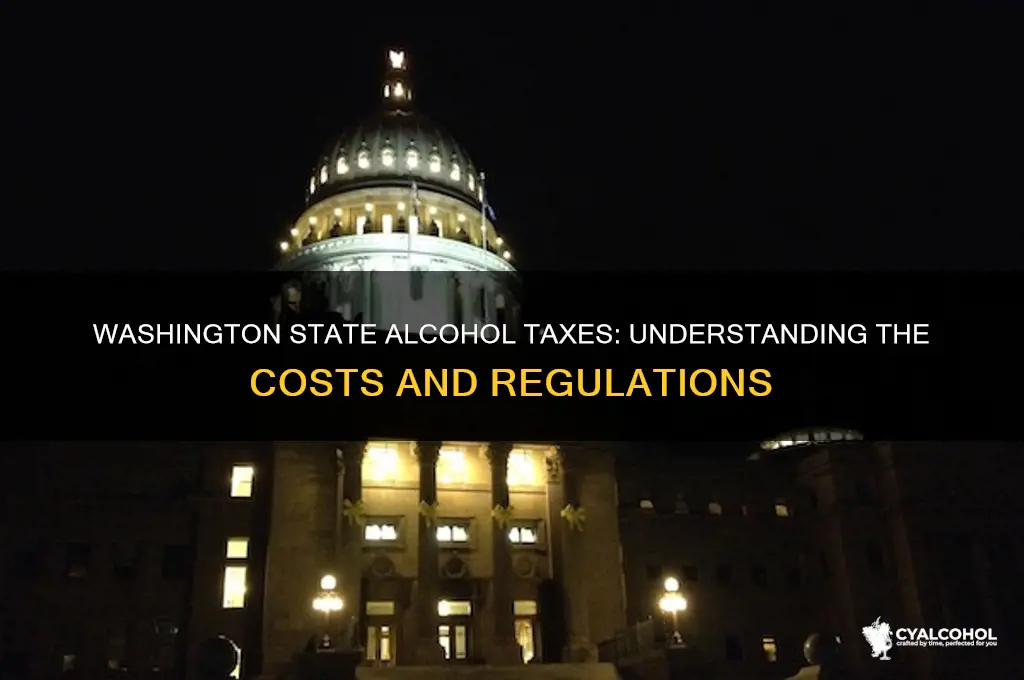 is alcohol taxed in washington state