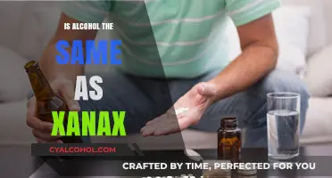 Alcohol vs. Xanax: Unraveling the Differences and Similar Effects