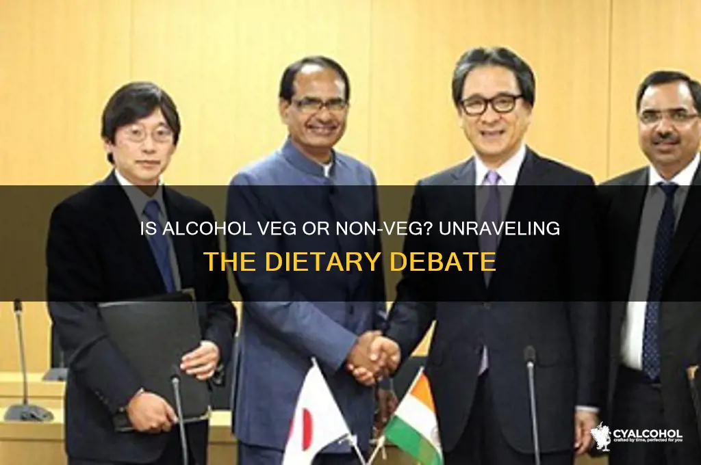 is alcohol veg or non veg