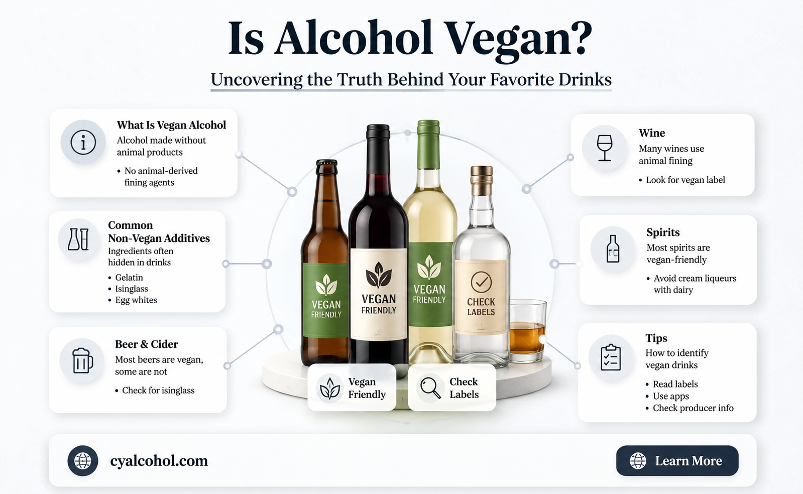 are alcohol vegan
