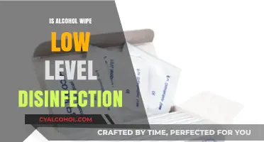 Are Alcohol Wipes Truly Effective for Low-Level Disinfection?