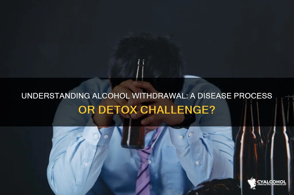 is alcohol withdrawal a disease process