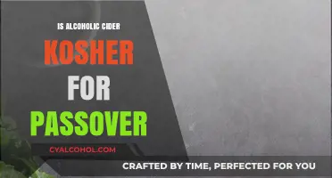 Is Alcoholic Cider Kosher for Passover? Exploring the Rules and Traditions