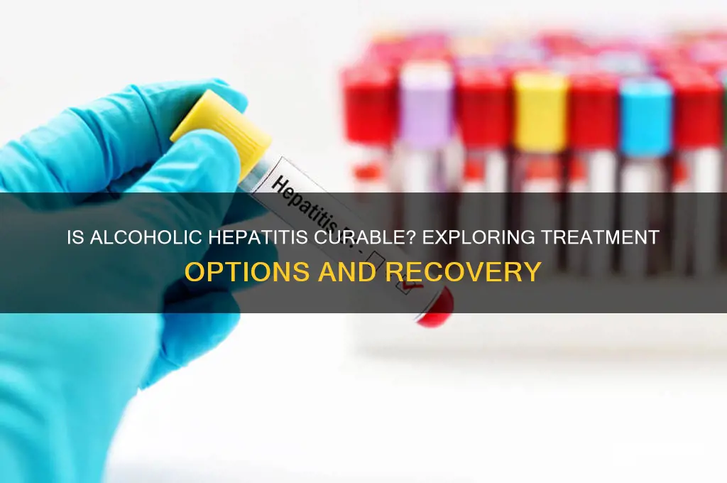 is alcoholic hepatitis to us curable