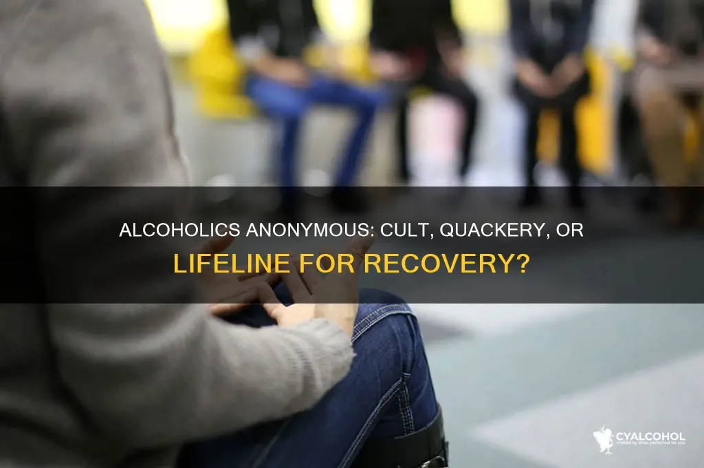 is alcoholics anonymous a quack cult
