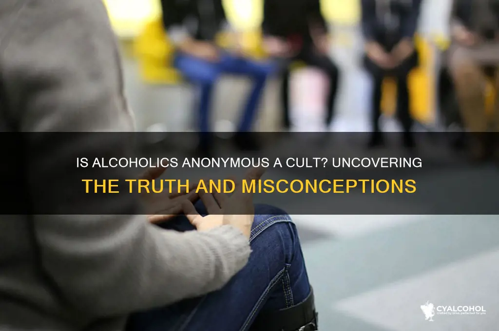 is alcoholics anonymous considered a cult