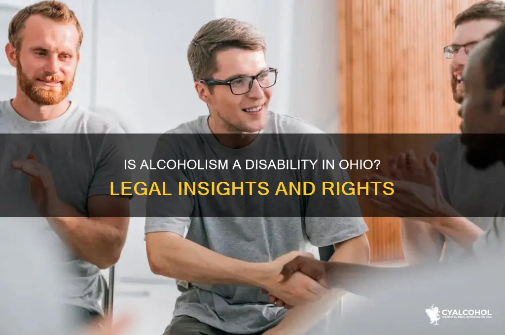 is alcoholism a disability in ohio