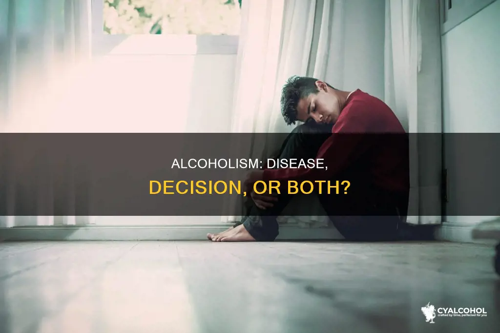 is alcoholism a disease or a decision or both
