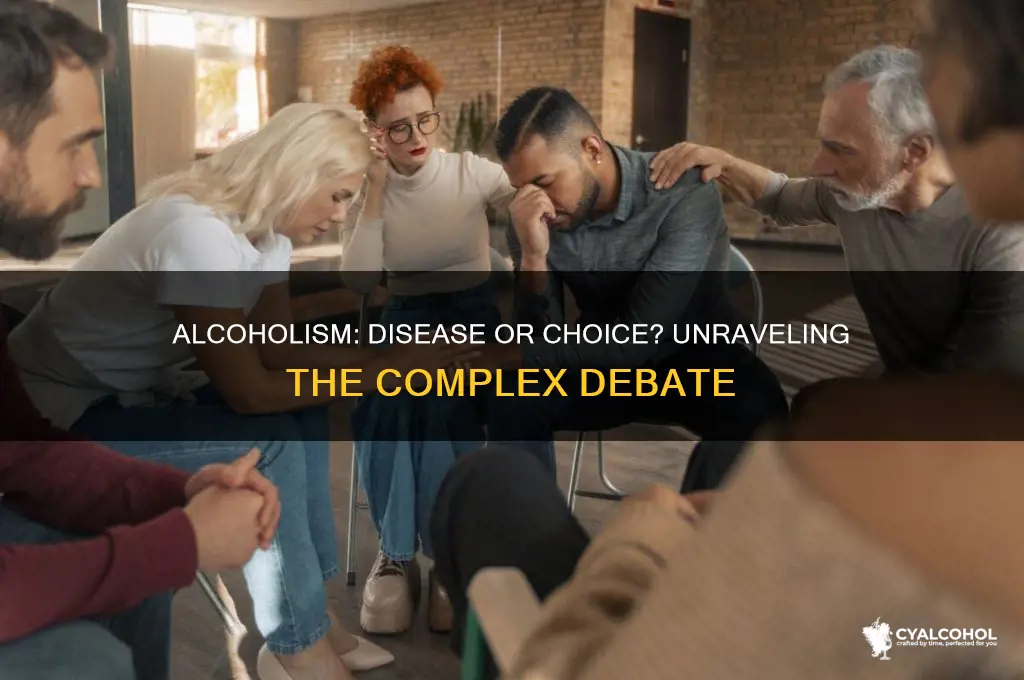 is alcoholism a disease or choice