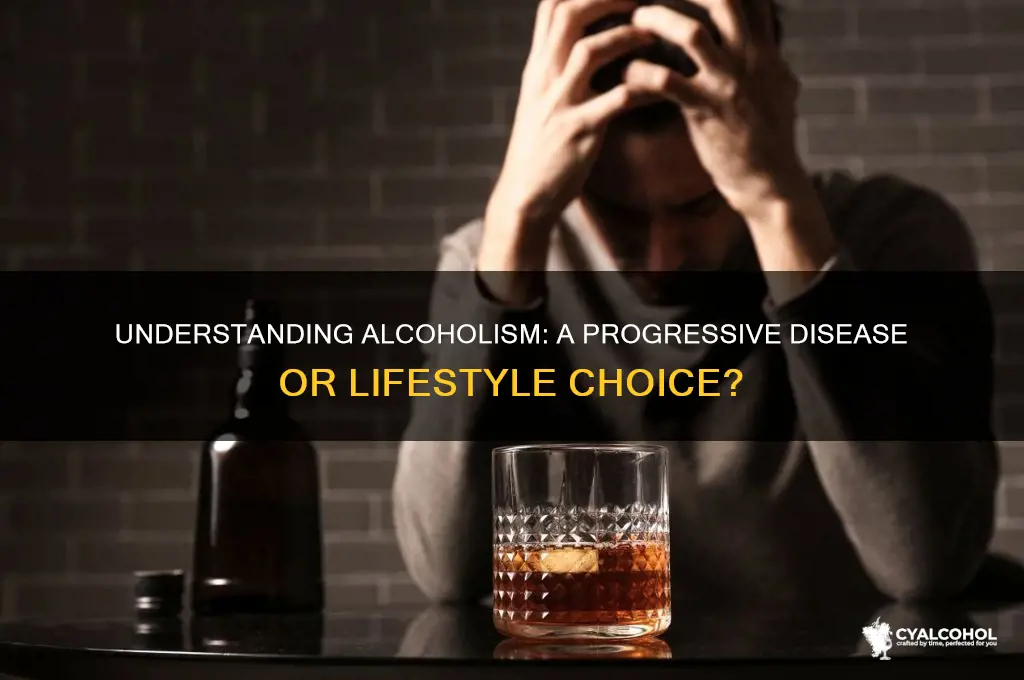 is alcoholism a progressive disease