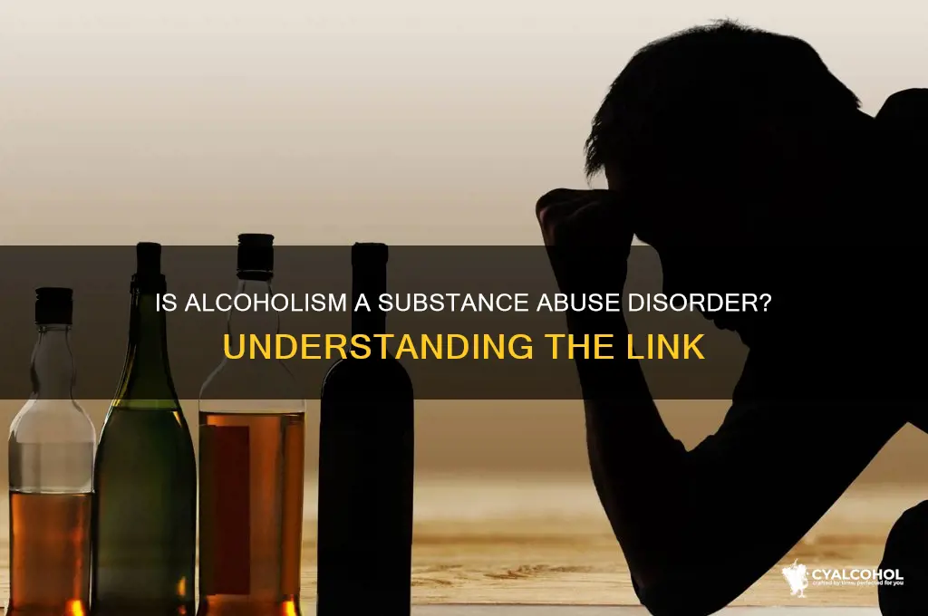 is alcoholism a substance abuse disorder