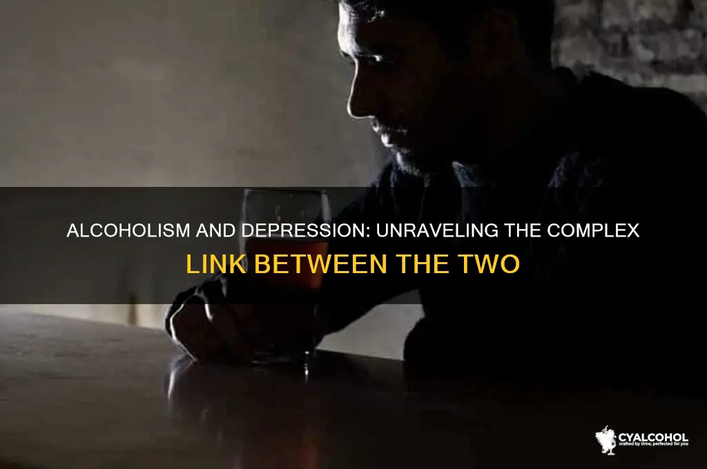 is alcoholism a symptom of depression