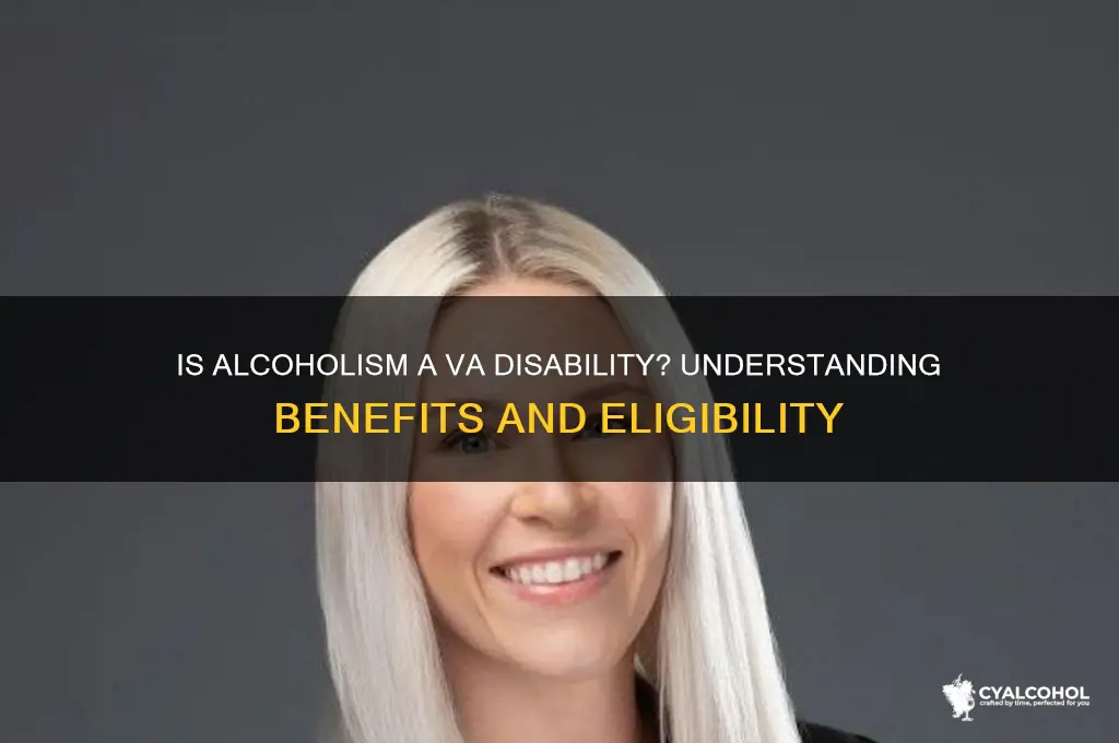 is alcoholism a va disability