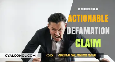 Can Accusing Someone of Alcoholism Lead to Defamation Lawsuits?