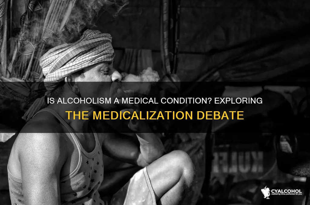 is alcoholism an example of medicalization