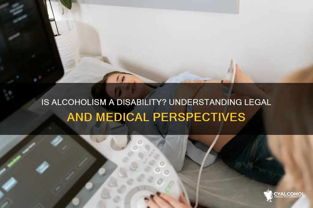 is alcoholism considered a disability