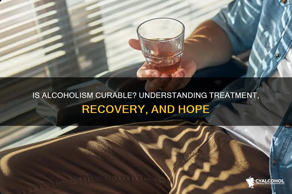 is alcoholism curable