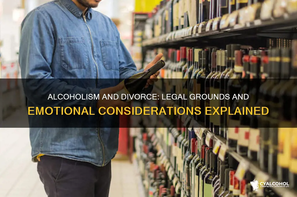 is alcoholism grounds for divorce