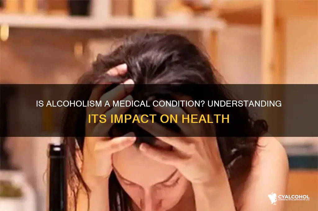is alcoholism in a medical history