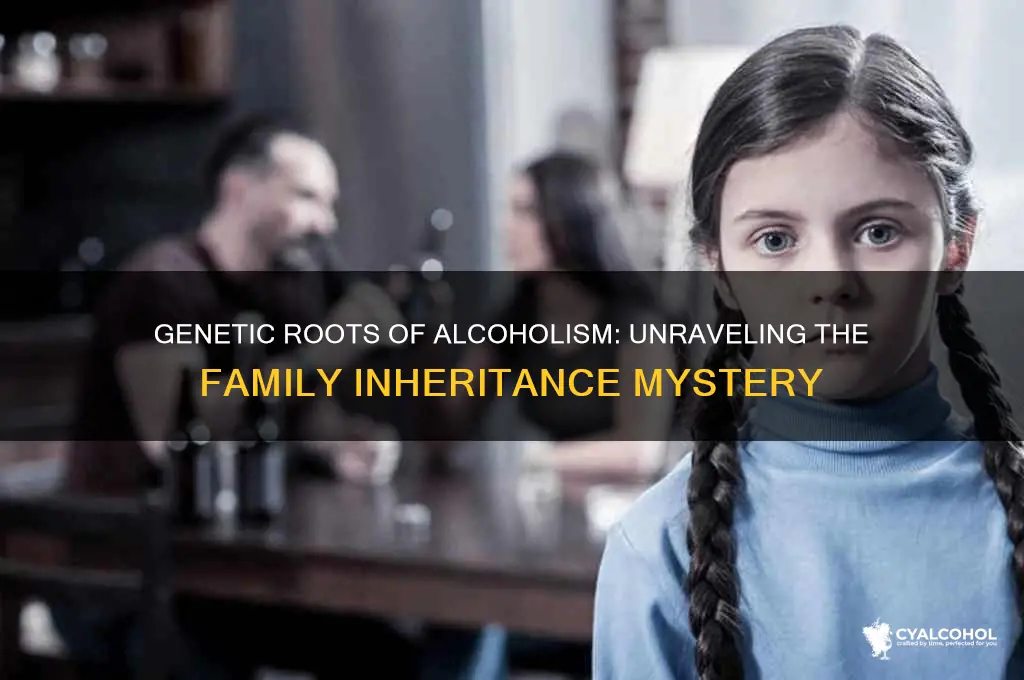 is alcoholism passed down through genetics
